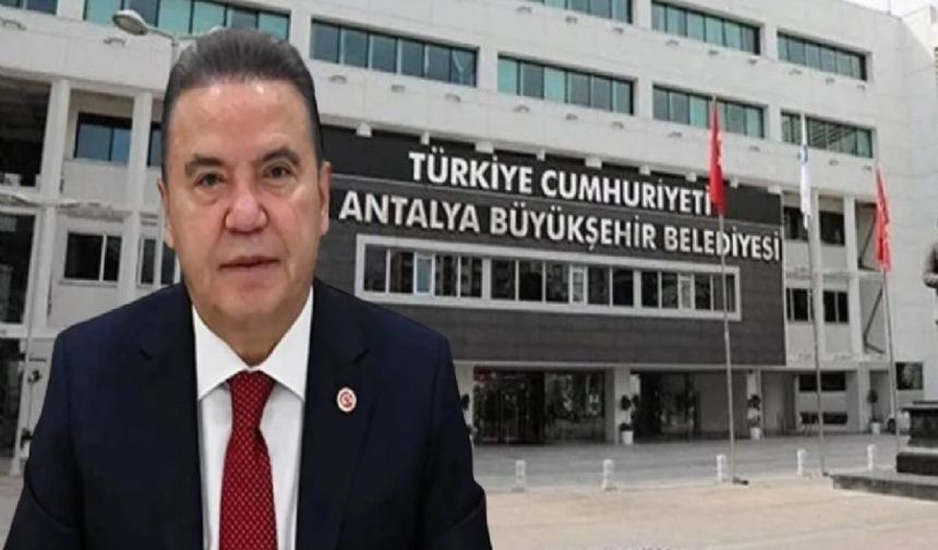 Antalya Büyükşehir Belediyesi davası başladı