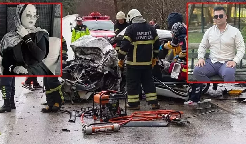 Feci kaza nişanlı çifti hayattan kopardı