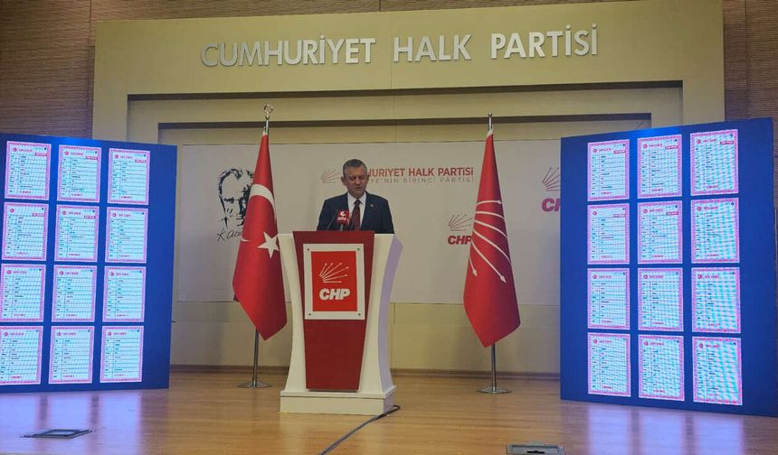 Özgür Özel: Akın Gürlek'in malvarlığının değeri 452 milyon lira