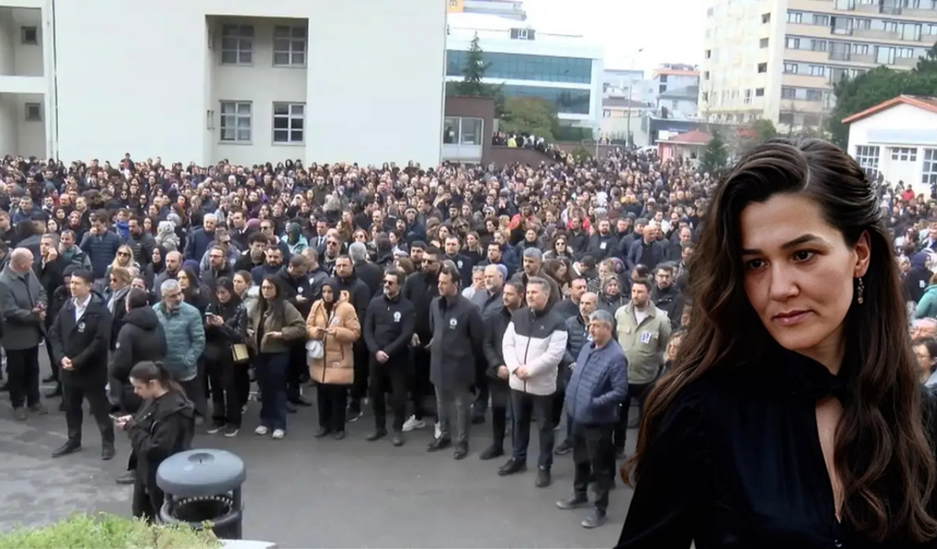 Fatma öğretmene okulunda gözyaşlarıyla veda