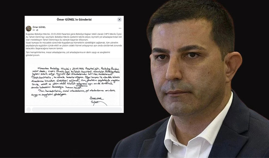 Ömer Günel’den mesaj: Hizmet aksamayacak