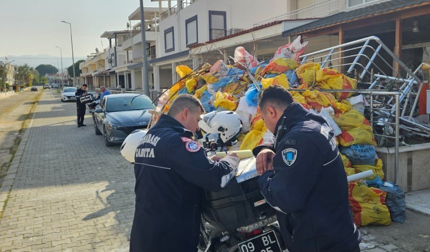 Kuşadası Belediyesi Çevreyi Kirletenleri Göz Açtırmıyor