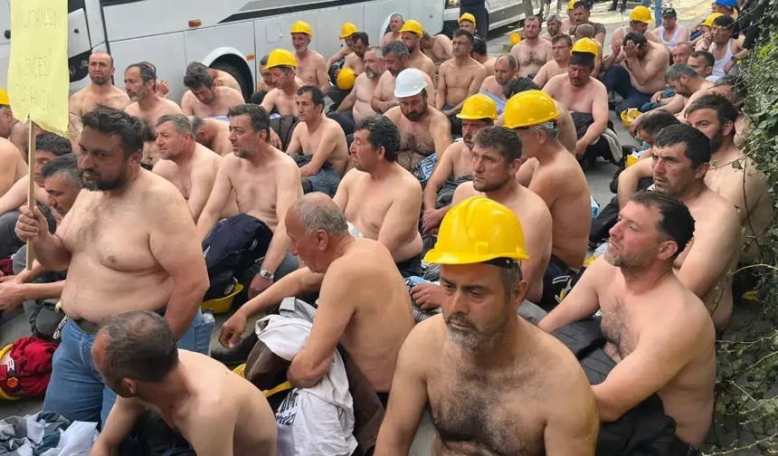 Madencilerin açlık grevi devam ediyor