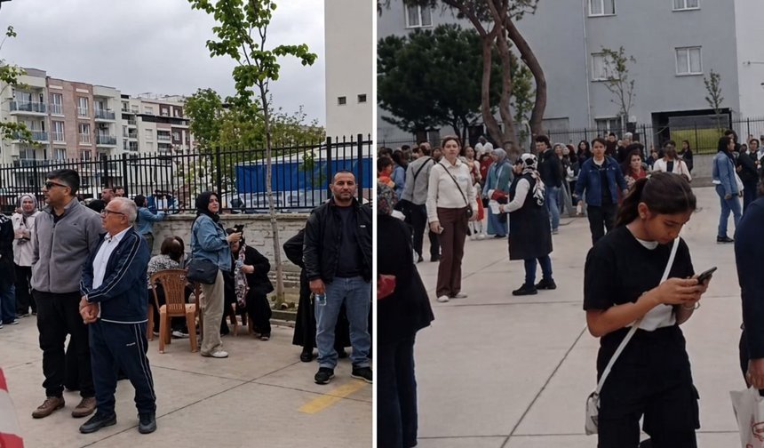 23 Nisan kutlamasında veliler birbirine girdi