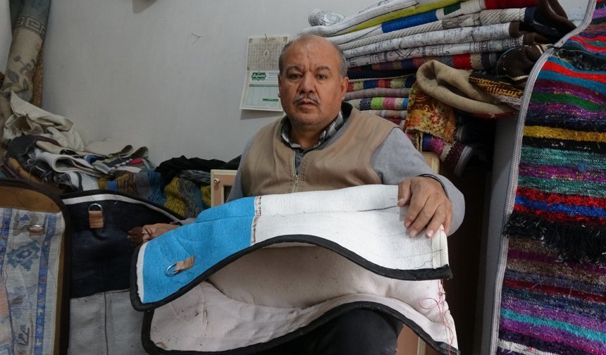 Semer, palan ve heybe ile para kazanıyor