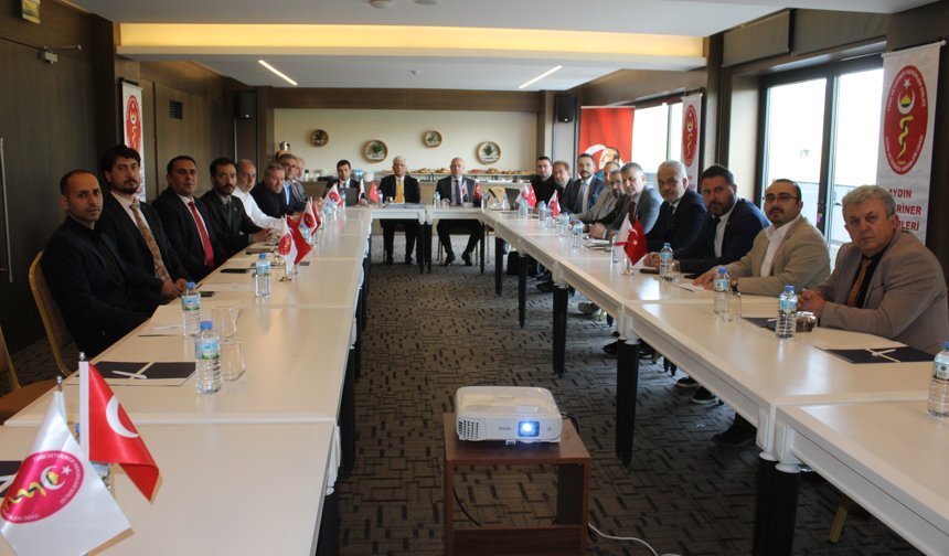 Veterinerlerin sorunları Aydın'da görüşüldü