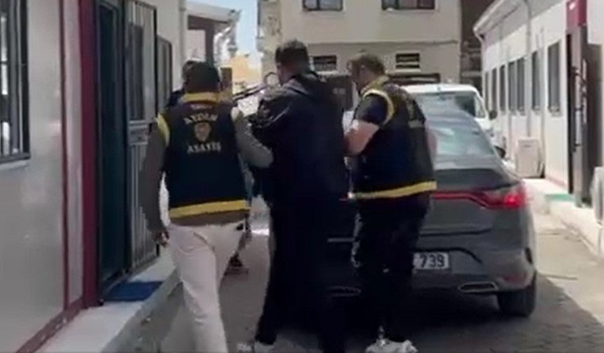 Efeler'de 9 yıl hapis cezası bulunan şahıs yakalandı