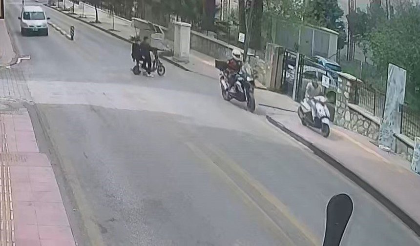 Efeler'de kaldırımdan kaçan sürücüye 500 bin lira ceza