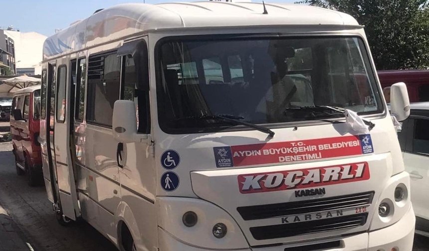Koçarlı-Aydın hattında minibüs saatleri değişti