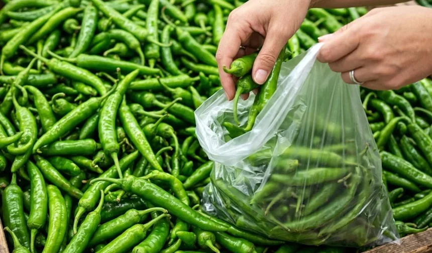 Markette 20 TL'ye alınan biberin 249 TL'ye satıldığını tespit edildi