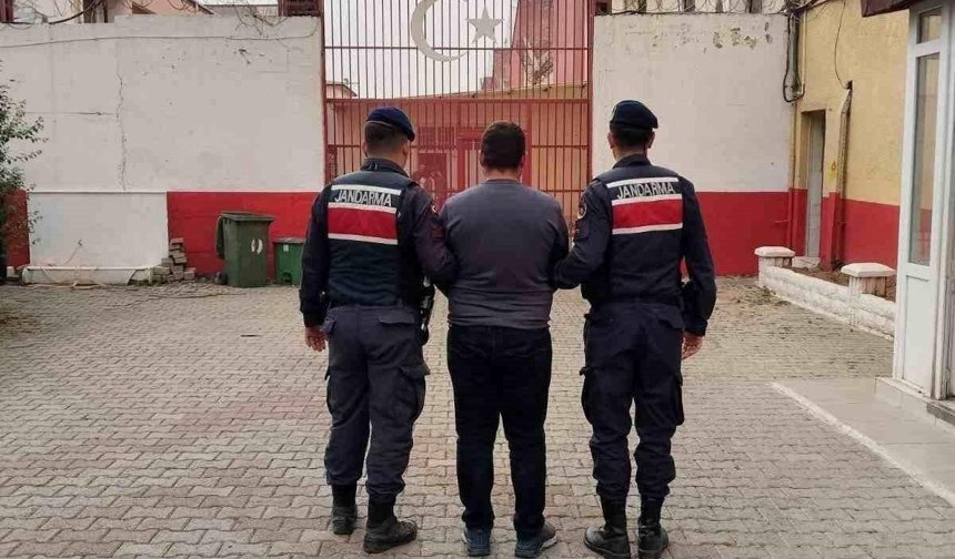 Germencik'te 10 yıl hapis cezası ile aranan hükümlü yakalandı