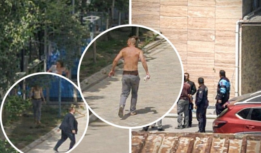 İncirliova’da Sağlık Ocağı bahçesinde vatandaşlar korku dolu anlar yaşadı