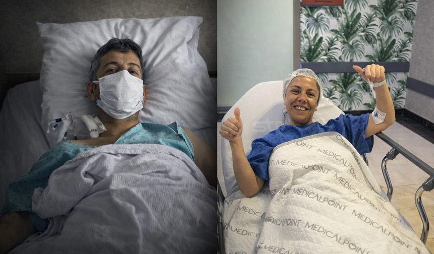 İncirliova’da sevginin mucizesi: Eşinin canıyla can buldu