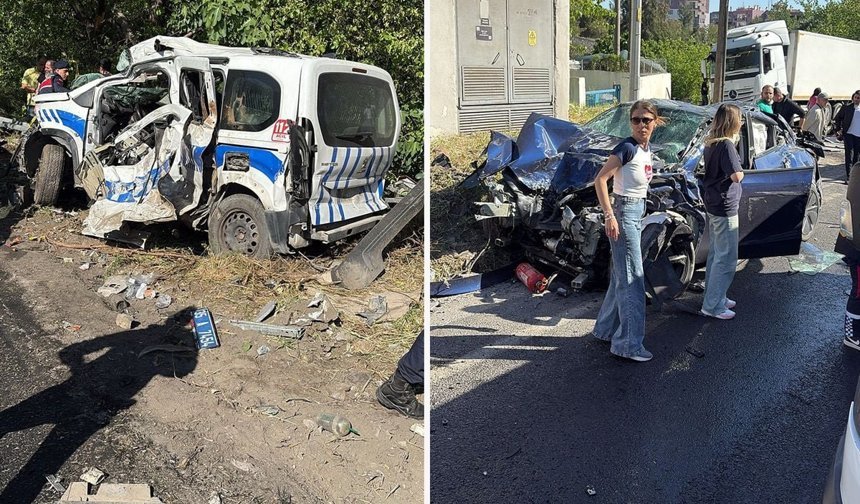 Freni patlayan tır 6 araca çarptı: 3 ölü, 7 yaralı