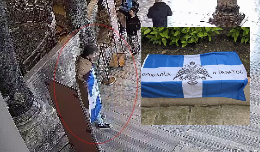 Ayasofya Camii’nde provokasyon