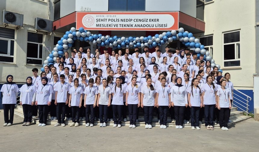 Aydın’da genç sağlıkçılar yemin etti