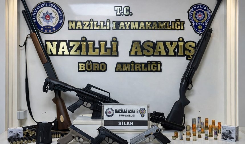 Aydın’da sosyal medya üzerinden silahlı paylaşımı: 3 gözaltı