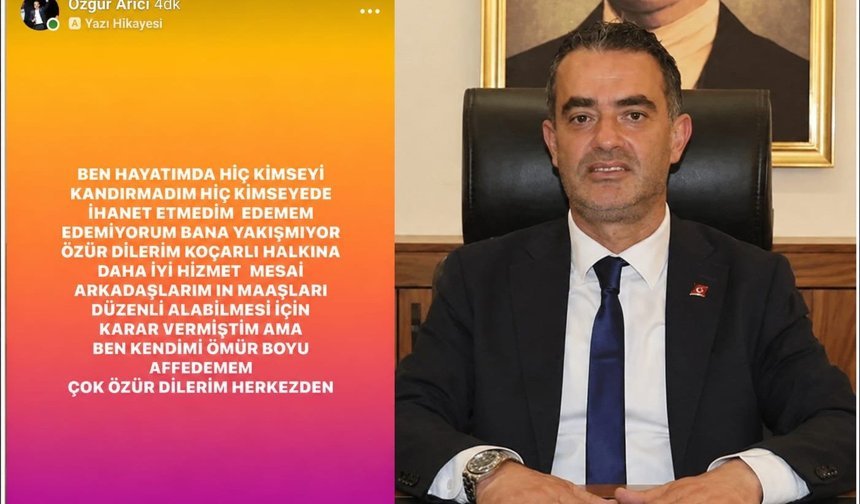 CHP’li Başkan’dan dikkat çeken veda: Çok özür dilerim