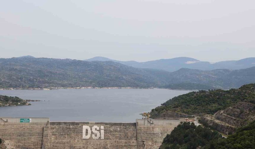 Çine Adnan Menderes Barajı eski günlerine döndü