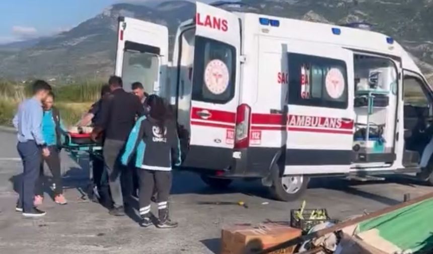 Söke'de trafik kazası: 1 yaralı