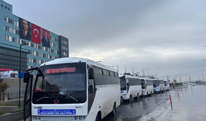 Aydın'da yeni ulaşım fiyatları uygulaması başladı