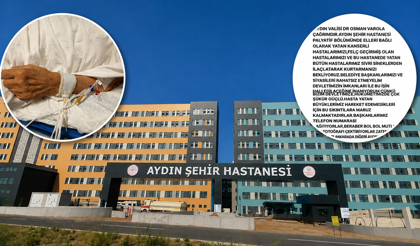Aydın’da vicdanları sızlatan iddia: Yatağa mahkûm hastalar sivrisineklerle savaşıyor