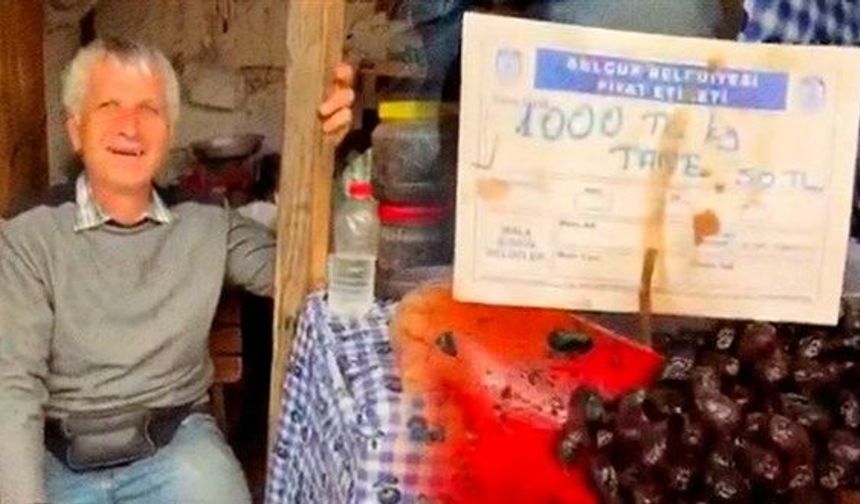 Zeytinin tanesini 50 TL'ye satan esnafa ceza