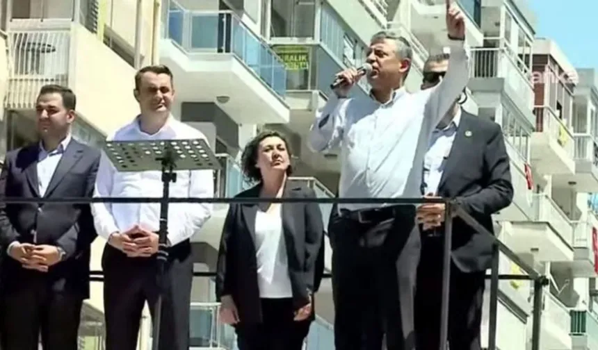 Özgür Özel İzmir’de konuştu: "CHP’yi de halkı da durduramazlar"