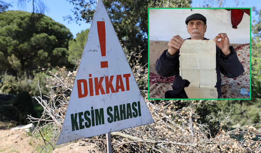 Çine'de köylüler hukuk mücadelesi başlattı