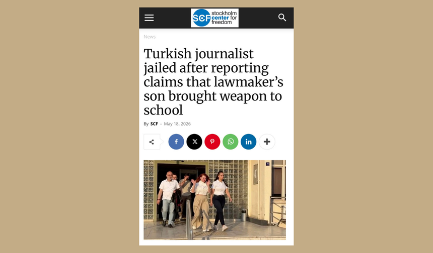 Gazeteci Yelis Ayaz’ın tutuklanmasına uluslararası tepkiler
