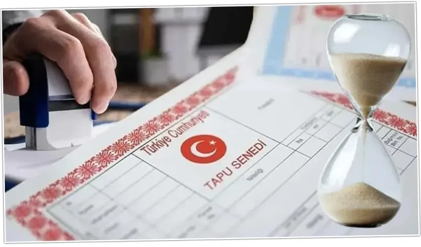 Tapu sahipleri için son üç gün!
