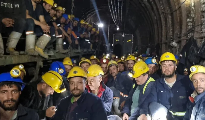 Madencilik işçileri haklarını istiyor