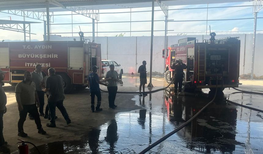 Fabrikada çıkan yangın söndürüldü