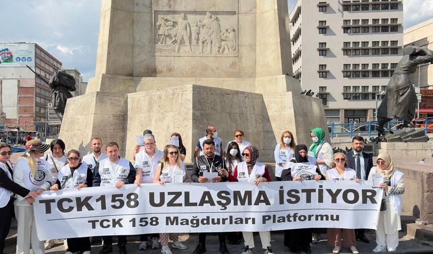 IBAN mağdurları Ankara'da buluştu