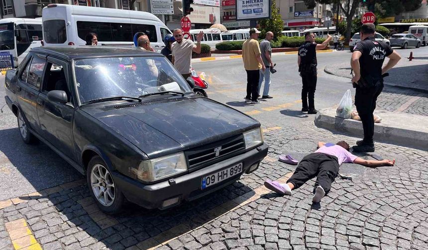 Efeler'de yaya geçidinde bir kaza daha!
