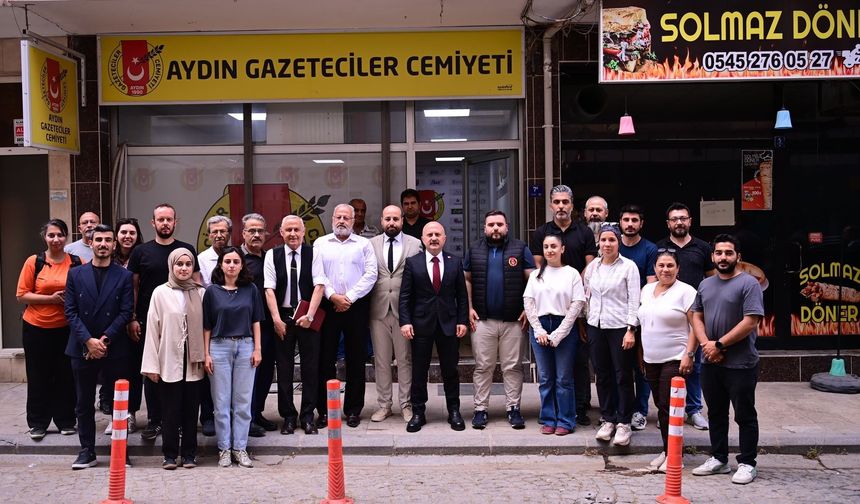 Vali Varol Aydın basınıyla bir araya geldi