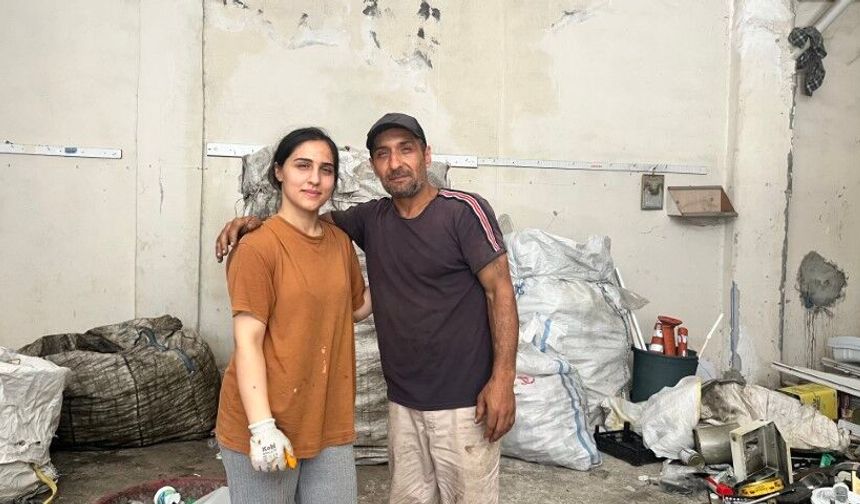 "En büyük kahramanım babam"
