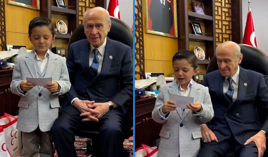 Devlet Bahçeli'den 'çocuk şaire' müdahale: Burayı değiştir!