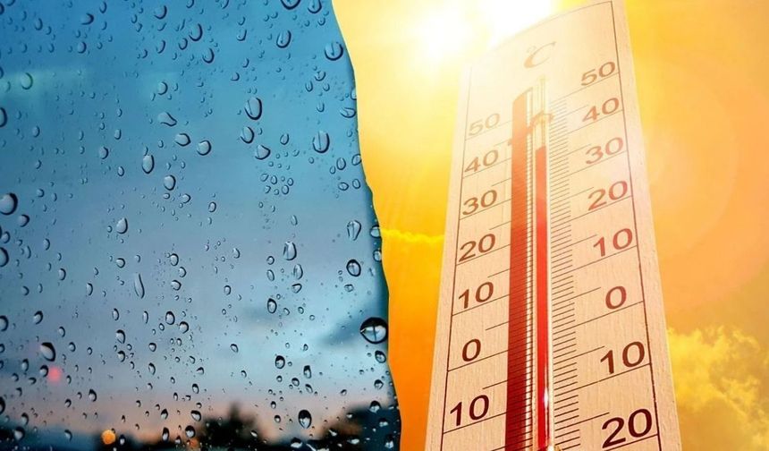 Aydın'da önce sağanak, ardından kavurucu sıcak