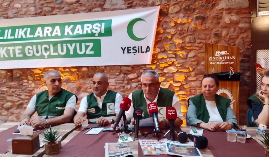 Gündüz: Yeşilay ile şehrin her noktasındayız