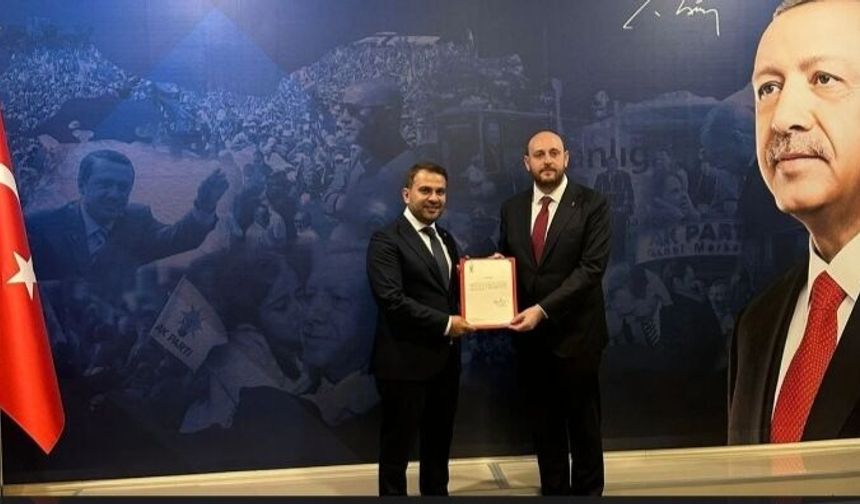 AK Parti Nazilli İlçe Başkanlığı görevine Ali Gürbüz atandı