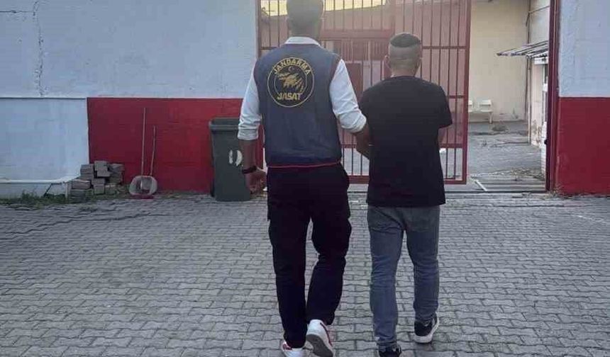 Germencik’te hırsızlık suçundan aranan hükümlü yakalandı