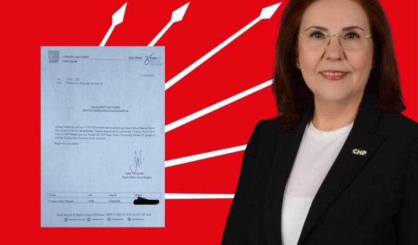 CHP'de şaşkınlık veren atama: Görevden alınan Özdemir, Konya'ya atandı!