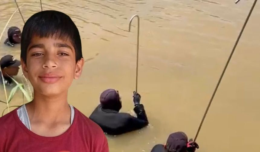 Büyük Menderes'te kaybolan 11 yaşındaki Şahin'in cansız bedenine ulaşıldı!