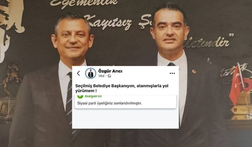 Başkan Arıcı CHP'den istifa etti!