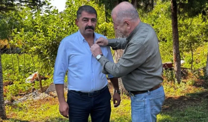 Erkan Hayla: Rozeti göğsüme takıverdi