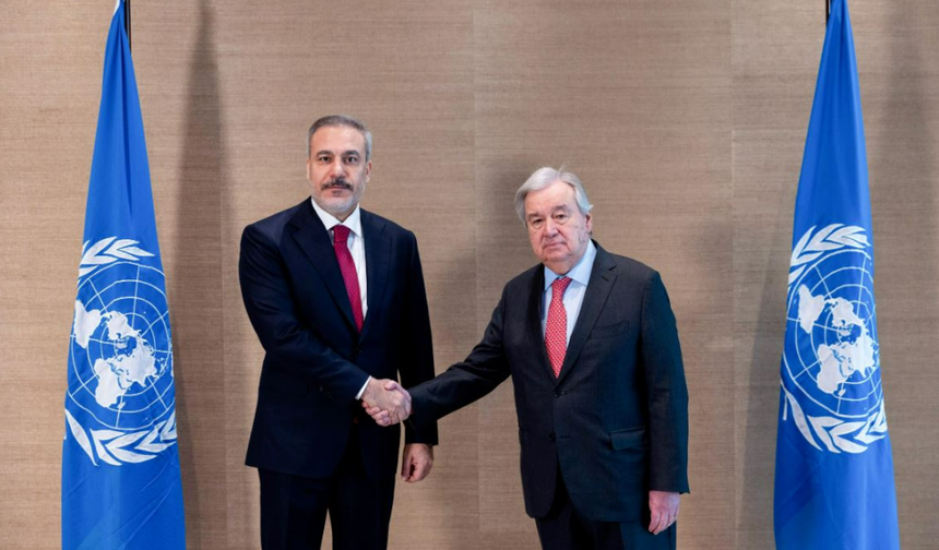 Hakan Fidan Guterres ile telefonda görüştü