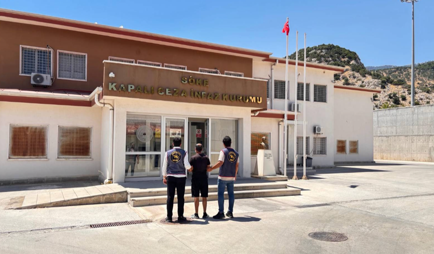 Kuşadası'nda 12 yıl hapis cezasıyla aranan hükümlü yakalandı