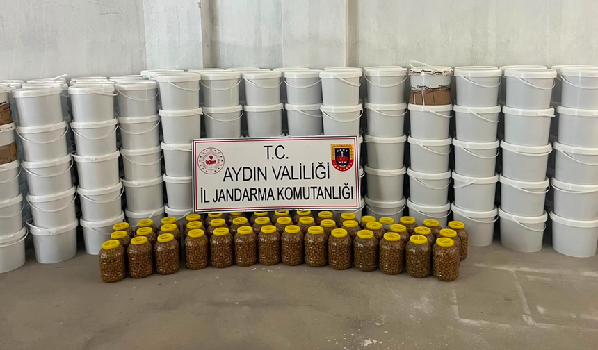 Köşk'te 3 milyonluk sahte gıda operasyonu!