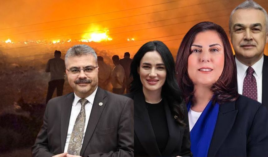Çine yangınında kritik soru: Siyasiler nerede?